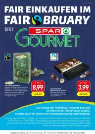 SPAR Gourmet Flugblatt Seite 1