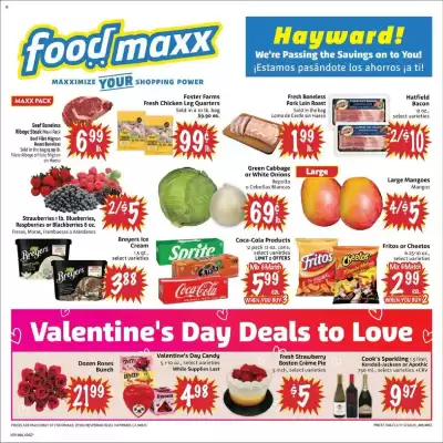 Foodmaxx weekly ad (valid until 25-02)