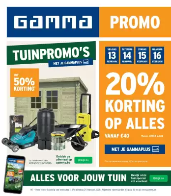 GAMMA folder (geldig t/m 24-02)
