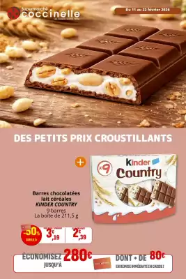 Catalogue Coccinelle Supermarché (valable jusqu'au 22-02)