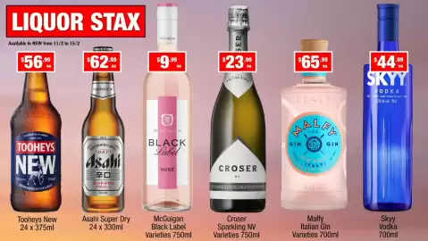 Liquor Stax catalogue Page 1