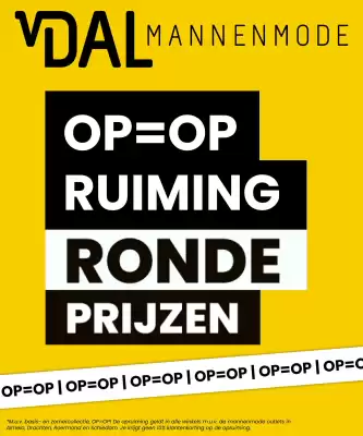 Van Dal Mannenmode folder (geldig t/m 28-02)