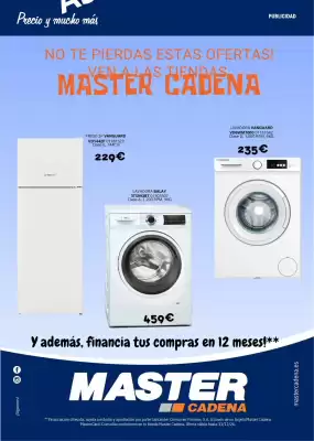Catálogo Master Cadena (válido hasta el 31-12)