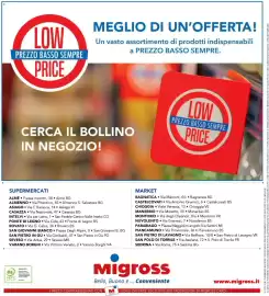 Volantino Migross Supermercati e Market Pagina 16