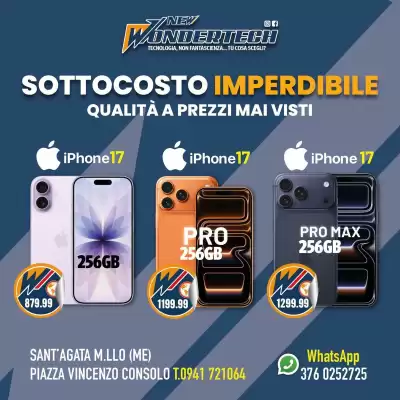 Volantino New Wondertech (valido fino al 18-02)