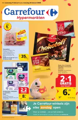 Hyper Carrefour folder (geldig t/m 23-02)