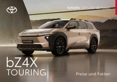 Toyota Flugblatt | bZ4X Touring Seite 1