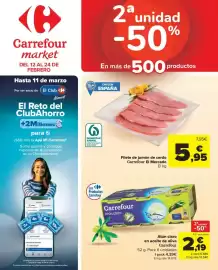 Folleto Carrefour Market Página 1