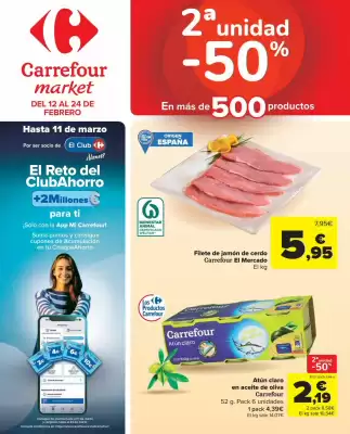 Folleto Carrefour Market (válido hasta el 24-02)