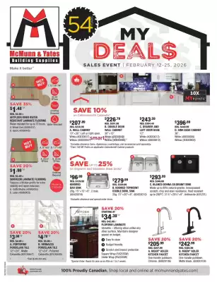 McMunn & Yates Building Supplies flyer (valid until 25-02)