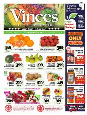 Vince's Market flyer (valid until 25-02)