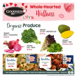 Goodness Me flyer week 7 Page 1