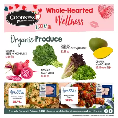Goodness Me flyer (valid until 17-02)