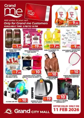 Grand Mall Sharjah catalogue (valid until 11-02)