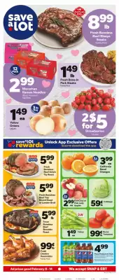 Save a Lot weekly ad (valid until 14-02)