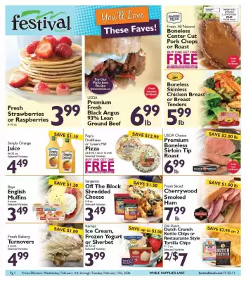 Festival Foods weekly ad (valid until 17-02)