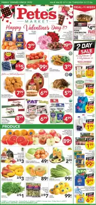 Pete's Fresh Market weekly ad (valid until 17-02)