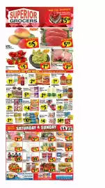 Superior Grocers weekly ad week 7 Page 1