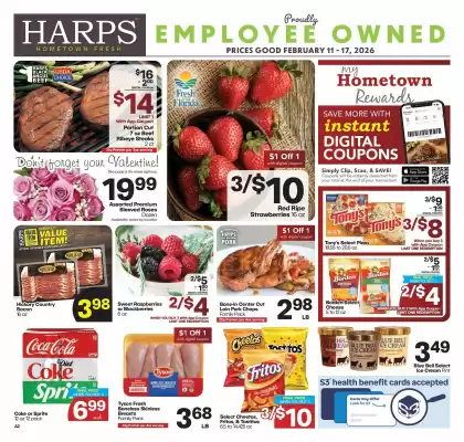 Harp's Market weekly ad (valid until 17-02)