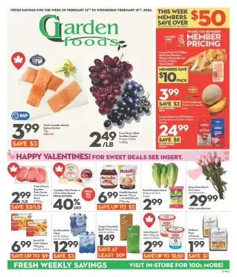 Garden Foods flyer (valid until 18-02)