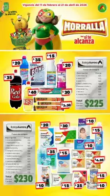 Folleto Bodega Aurrerá (válido hasta 21-04)