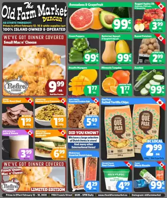 The Old Farm Market flyer (valid until 18-02)