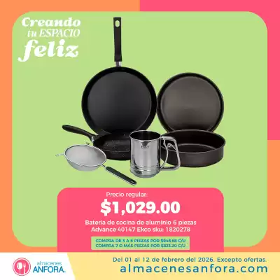 Catálogo Almacenes Anfora (válido hasta 12-02)