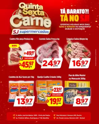 Encarte Sj Supermercados (válido até 13-02)