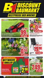 B1 Discount Baumarkt Prospekt woche 7 Seite 1