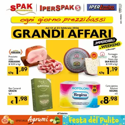 Volantino Spak Supermercati (valido fino al 25-02)