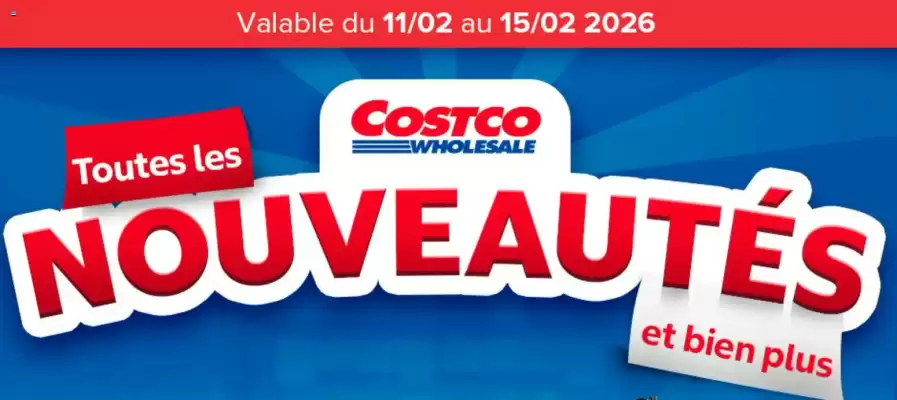 Catalogue Costco (valable jusqu'au 15-02)