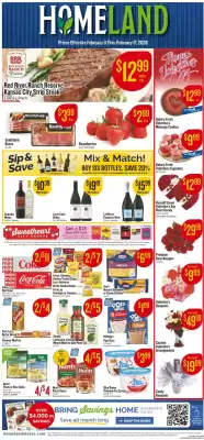 Homeland Market weekly ad (valid until 18-02)
