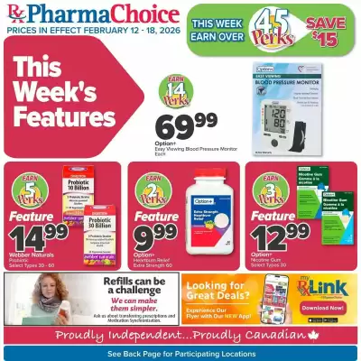 PharmaChoice flyer (valid until 18-02)