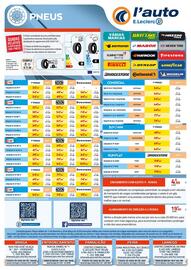 Folheto E.Leclerc | Especial PNEUS Página 8