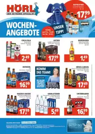 Hörl Getränke Prospekt woche 7 Seite 1