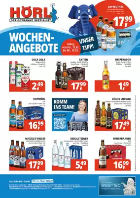 Hörl Getränke Prospekt (gültig bis 18-02)