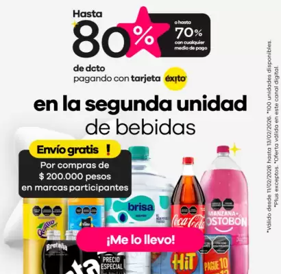 Catálogo Éxito (válido hasta 13-02)