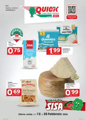Volantino Quick Sisa (valido fino al 25-02)
