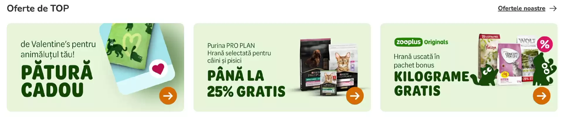 Magazine Zooplus (valid până la 15-02)