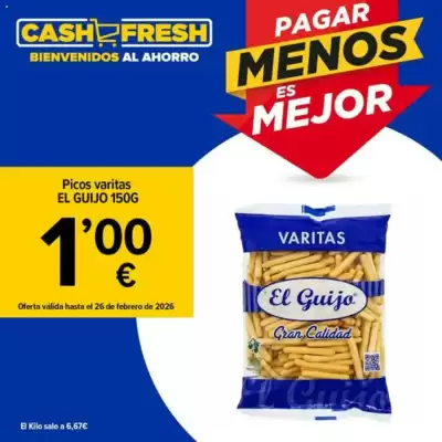 Folleto Cash Fresh (válido hasta el 26-02)