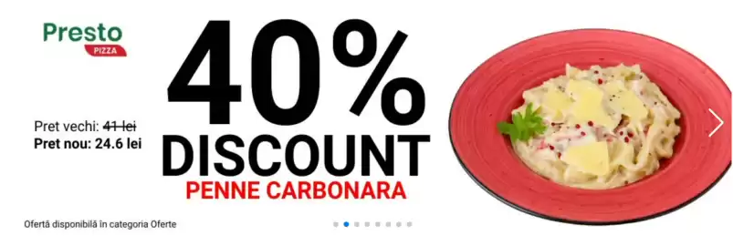 Catalog Presto Pizza Pagină 2