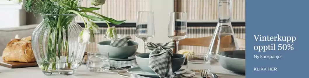 Christiania Glasmagasin kundeavis Side 1