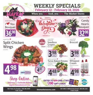 The Market Stores flyer (valid until 18-02)
