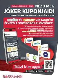 Rossmann akciós újság Oldal 1