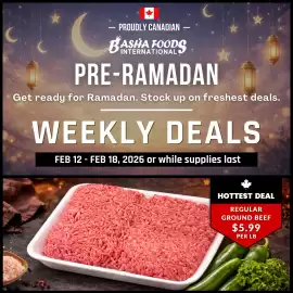 Basha Foods flyer week 7 Page 1