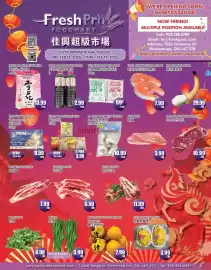 FreshPro Foodmart flyer week 7 Page 1