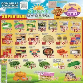 Sunny Food Mart flyer week 7 Page 1