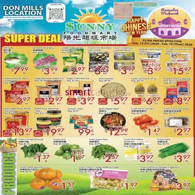 Sunny Food Mart flyer (valid until 19-02)