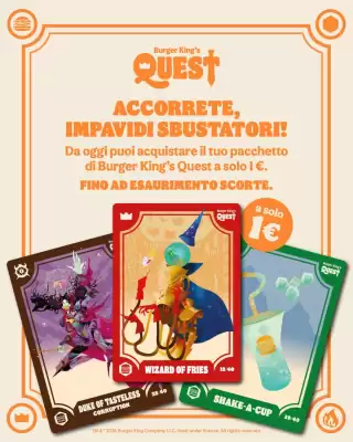 Volantino Burger King (valido fino al 26-02)