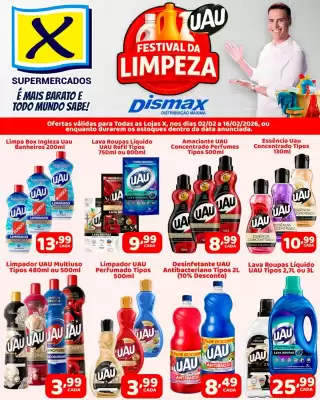 Folheto X Supermercados (válido até 16-02)
